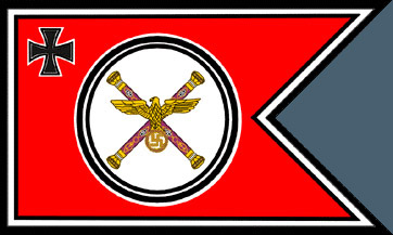 Flagge eines Generalfeldmarschalls als Chefs des Oberkommandos der Wehrmacht / OKW