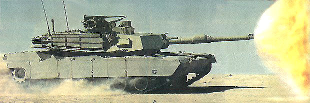 Танк М1А1 Абрамс: в песках Аравии